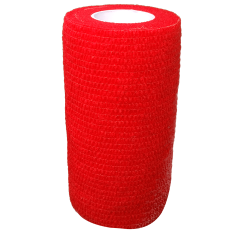 Cohesive Bandage 10cm Red