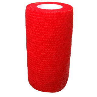 Cohesive Bandage 10cm Red