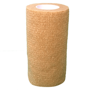 Cohesive Bandage 10cm Beige