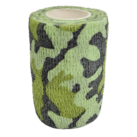 Green Camouflage Cohesive Bandage 5CM