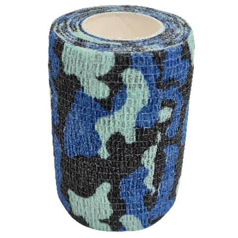 Blue Camouflage Cohesive Bandage 5CM