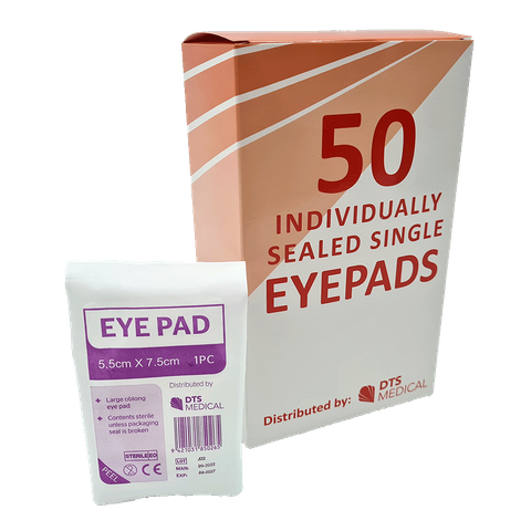 Eye Pad Large Oval pack of 50