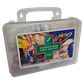 First Aid Kit - Essentials Industrial and Marine in Clear Plastic Box