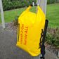 Dry Bag Back Pack XL - Padded Back and Shoulder Straps - Yellow - Printed with Good-2-Go