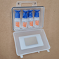 Eye Wash Station  03
Clear Wall Mountable Plastic Box with 4 100ml eye wash ready to use bottles and mirror