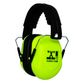 Ear Muff Folding Compact Hi Viz Lime/Yellow Class 5