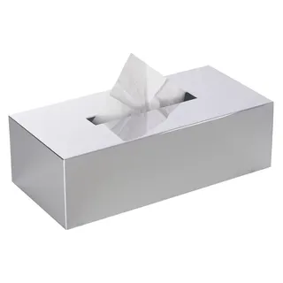 Tissue Box Covers Chrome