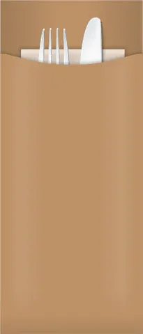 Cutlery Pouches kraft 1000/ctn