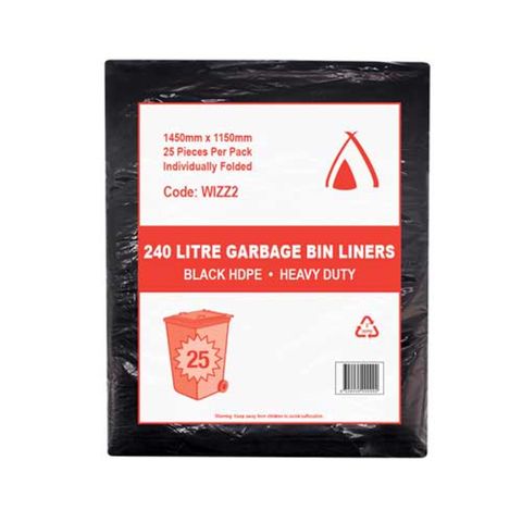 240LT 13um Garbage Bag 200/ctn