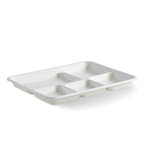 5-Compartment SugarCane Tray