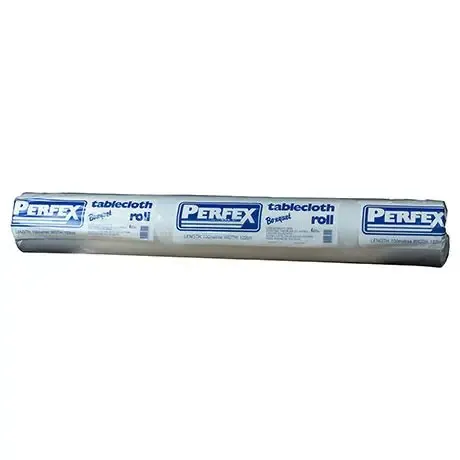 Perfex Tablecloth - White 100m