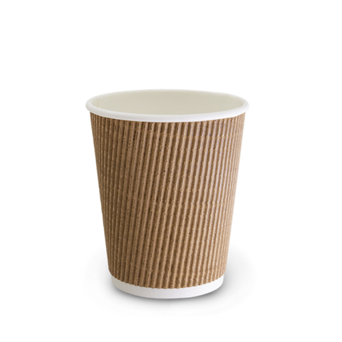 Brown Triple Wall Cup 8oz
