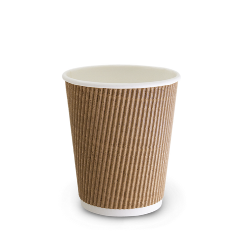 Brown Triple Wall Cup 8oz