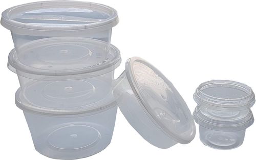 C25 round container 630ml