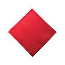 2Ply Red Luncheon Napkin
