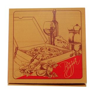 Brown Pizza Box 9 inch