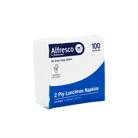 2Ply Dinner White Q/Fold