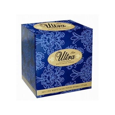 2ply 90sWhite Facial Tiss Cube