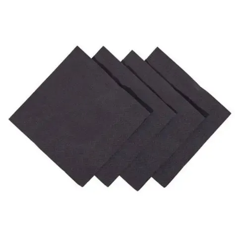 2Ply Black Cocktail Napkin