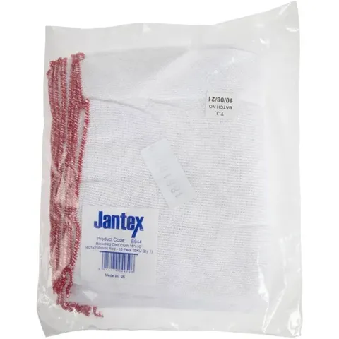 Jantex Dish Cloths Bleached