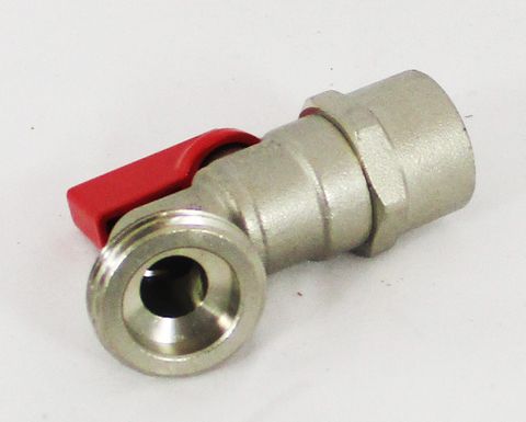 15MM DISHWASHER TAP RED FEMALE