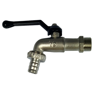 15MM LONG HANDLE HOSE TAP