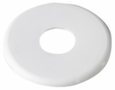 100MM WHITE WALL FLANGE