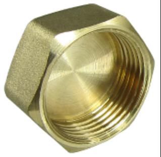 BRASS BLIND CAP 15mm - net price only  2073