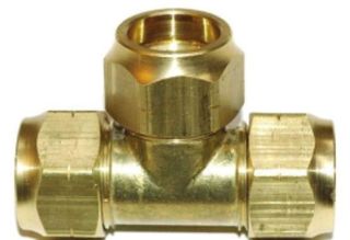 BRASS CROX TEE 15mm  2382