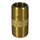 BRASS BARREL NIPPLE 15mm x 50mm