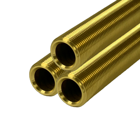 BRASS NIPPLING TUBE 15mm x 600mm -net price only