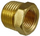 BRASS HEX REDUCING BUSH 25 x 15mm