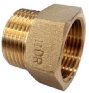 BRASS EXTENSION SOCKET 15mm  2633