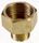 BRASS REDUCING SOCKET M/F 20 x 15mm  2655