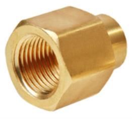 BRASS REDUCING SOCKET F/F 20 x 15mm  2683