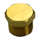 BRASS FLAT HEAD PLUG 20mm