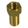 BRASS HEX EXTENSION SOCKET 15 x 32mm LONG