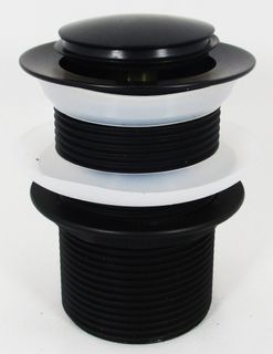 40mm POP UP WASTE BLACK