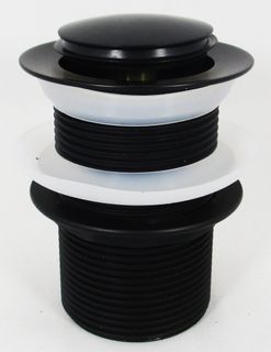 40mm POP UP WASTE BLACK