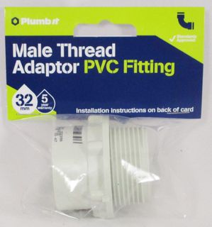 32MM DWV MALE ADAPTOR