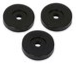 20MM BLACK TAP WASHERS (3PK)