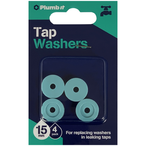 15MM BLUE TAP WASHERS (4PK)