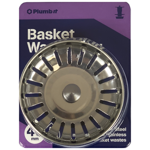 40MM S/S BASKET WASTE PLUG