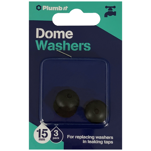 15MM TAP DOMED WASHERS (3PK)