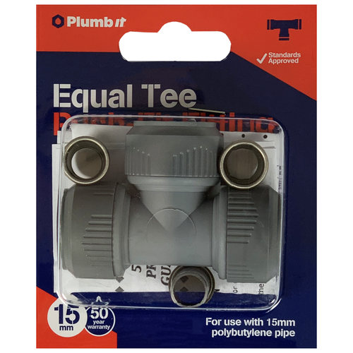 15MM EQUAL TEE