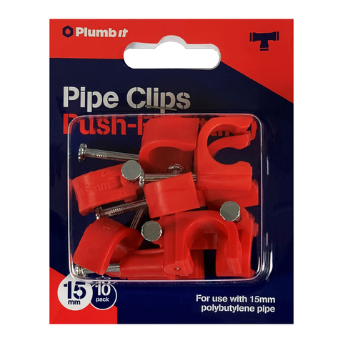 15MM PIPE CLIPS (10PK)