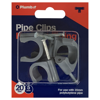 20MM PIPE CLIPS (5PK)