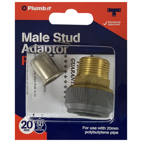 20MM MALE STUD ADAPTOR