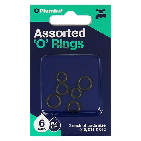 O RINGS 6PK TRADE SIZE 10