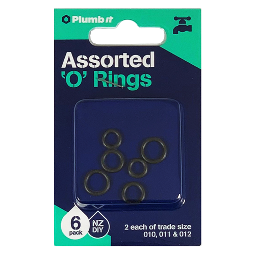 O RINGS 6PK TRADE SIZE 10